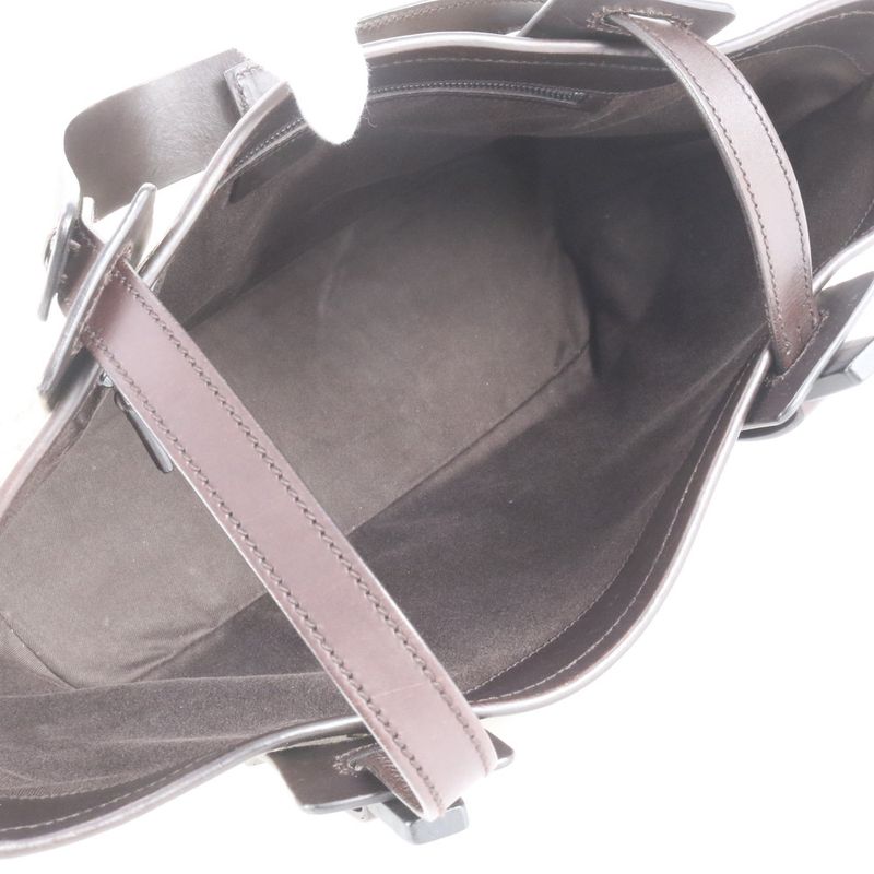 Gucci GG Canvas Leather Tote Bag Shoulder 106241 Hand Brown Women CEE Db17-9