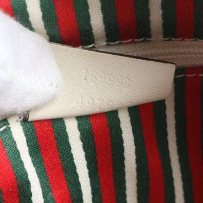 Gucci GG Canvas New Brit 169998 Leather Shoulder Bag Crossbody Women CEE Db18-5