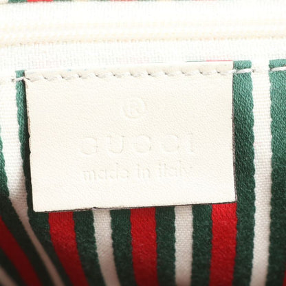 Gucci GG Canvas New Brit 169998 Leather Shoulder Bag Crossbody Women CEE Db18-5