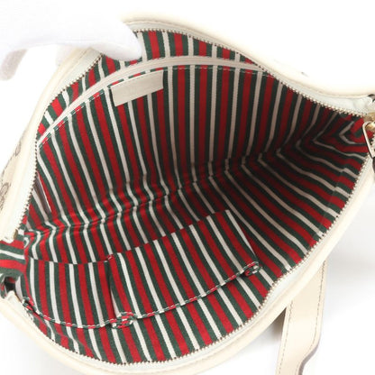 Gucci GG Canvas New Brit 169998 Leather Shoulder Bag Crossbody Women CEE Db18-5