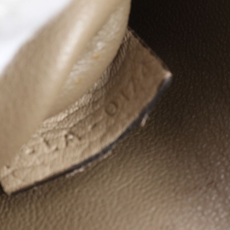 Celine Trapeze Small Leather 2WAY Shoulder Bag Shoulder Tote Hand Silver