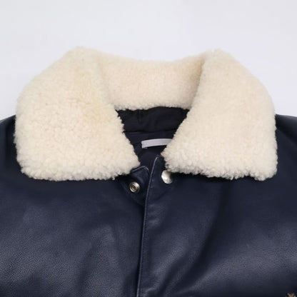 Dior Homme Dior Homme 863c422h3830 Boa Collar Yoke Lamb