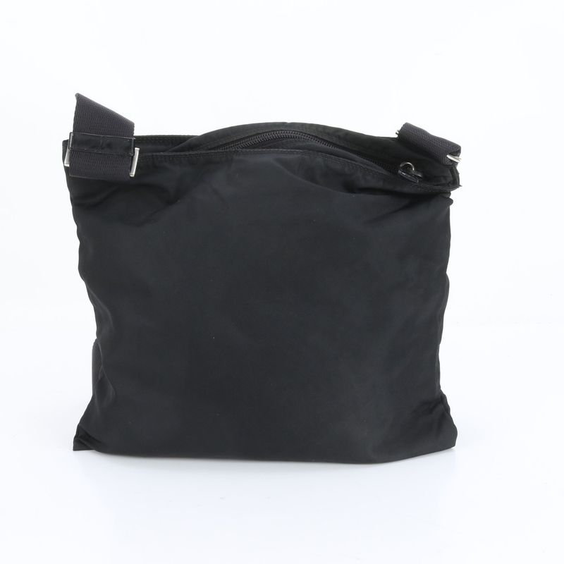 Prada Tessuto Nylon Triangle Logo Leather Shoulder Bag Crossbody Messenger Men