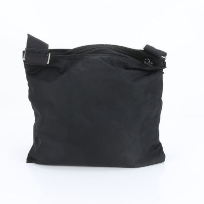Prada Tessuto Nylon Triangle Logo Leather Shoulder Bag Crossbody Messenger Men