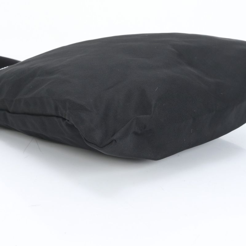 Prada Tessuto Nylon Triangle Logo Leather Shoulder Bag Crossbody Messenger Men