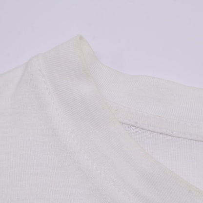 Hermes 82-5710 Cotton Horse Print T-Shirt Cut and Sewn M