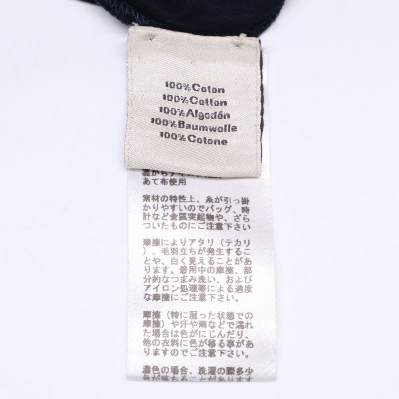 Hermes 92-5771 Cotton Dragon Print T-Shirt Cut and Sewn M