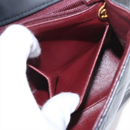 Chanel Mini Matelasse Lambskin Leather Chain Shoulder Bag With Serial Seal