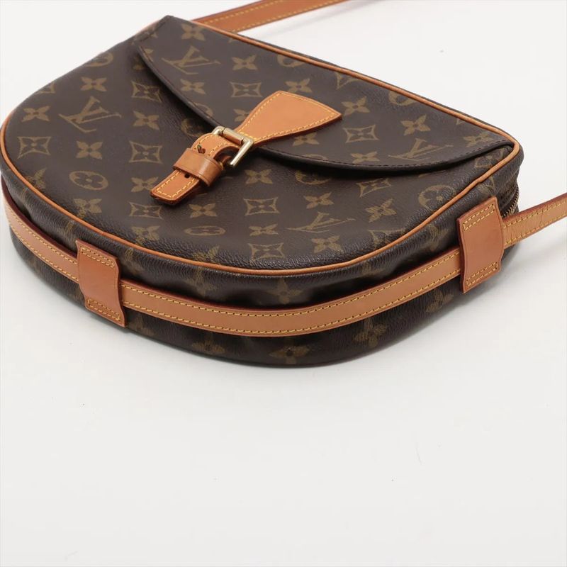 Louis Vuitton Monogram Genefeuille PM M51227 Leather Shoulder Bag Crossbody
