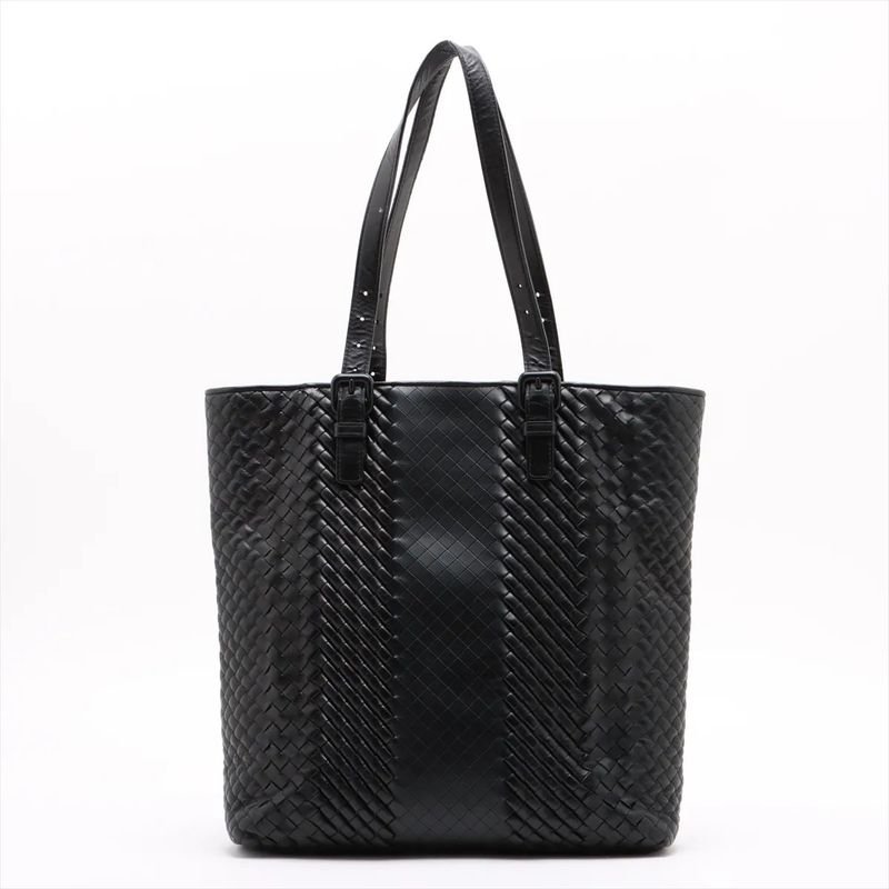 Bottega Veneta Intrecciato Braided Leather Tote Bag Shoulder Business Commute