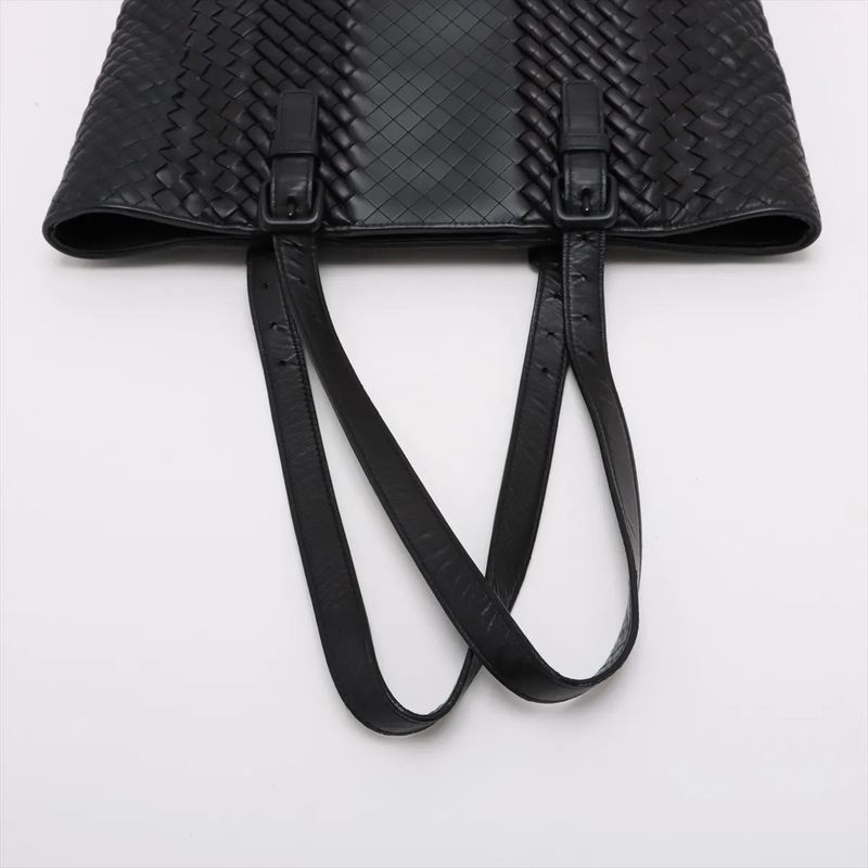Bottega Veneta Intrecciato Braided Leather Tote Bag Shoulder Business Commute