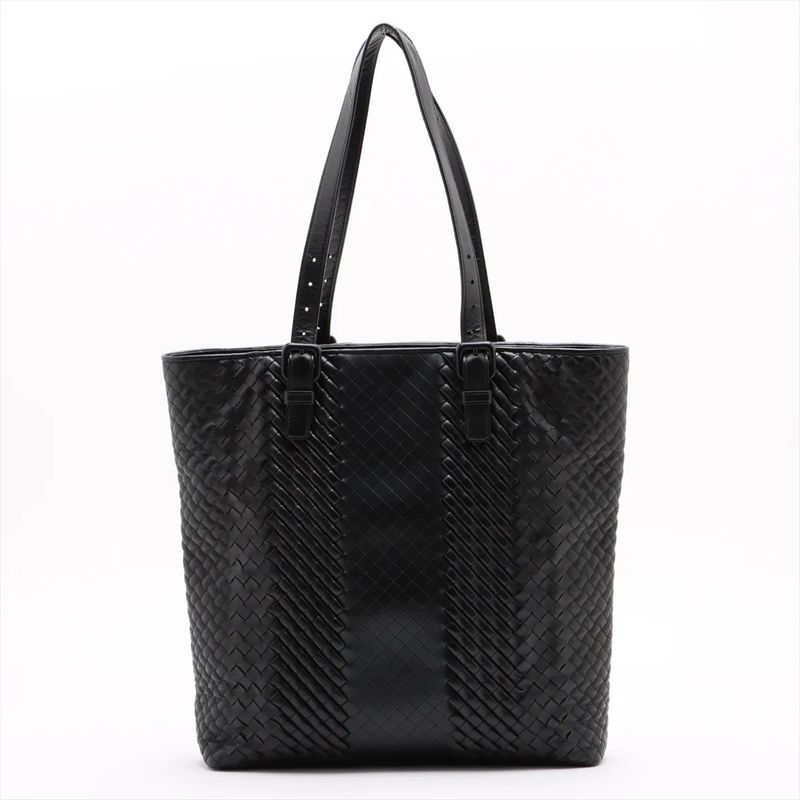 Bottega Veneta Intrecciato Braided Leather Tote Bag Shoulder Business Commute