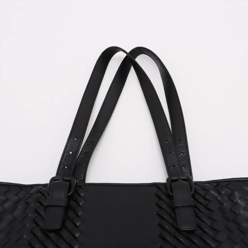 Bottega Veneta Intrecciato Braided Leather Tote Bag Shoulder Business Commute