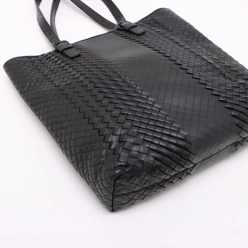 Bottega Veneta Intrecciato Braided Leather Tote Bag Shoulder Business Commute