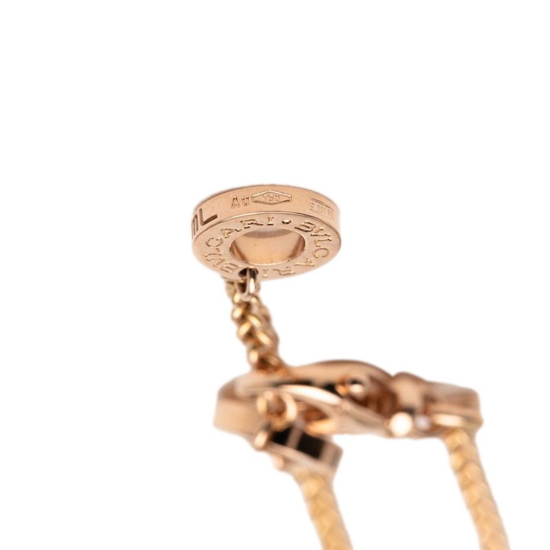 Bvlgari Bvlgari Roman Solve Chain Bracelet 18k Pink Gold Pink Gold Ladies