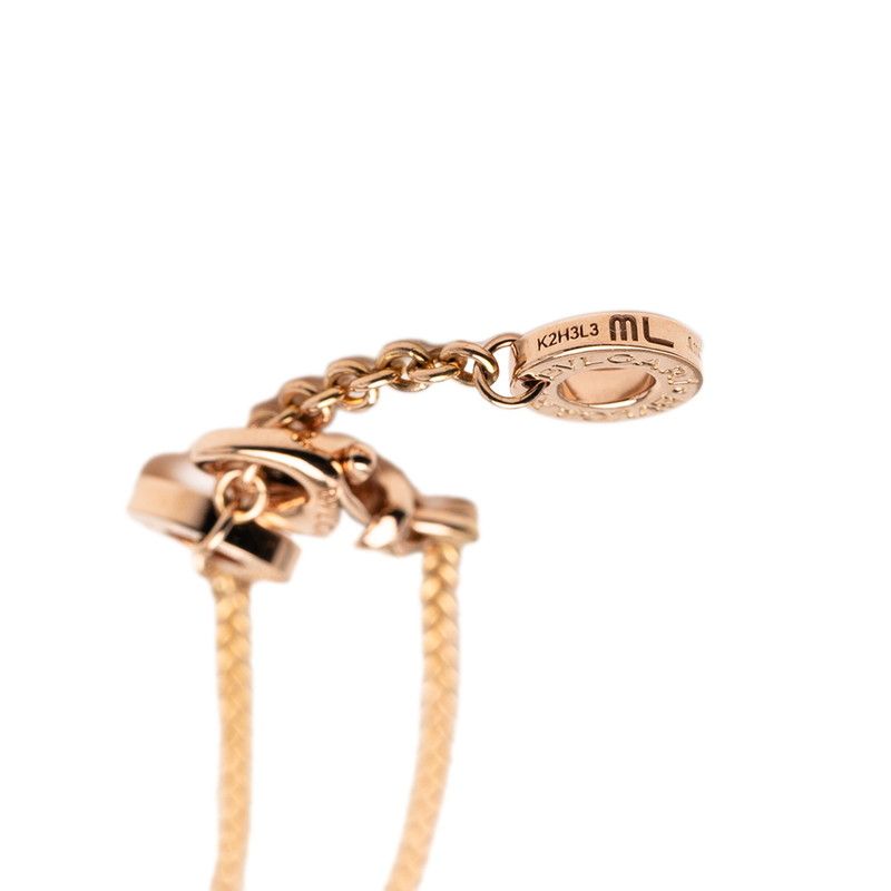 Bvlgari Bvlgari Roman Solve Chain Bracelet 18k Pink Gold Pink Gold Ladies