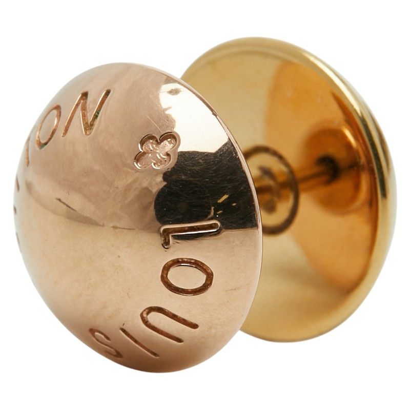 Louis Vuitton Bourgelle Crew Study 3-Color Stud M64897 Gold Silver Pink Gold