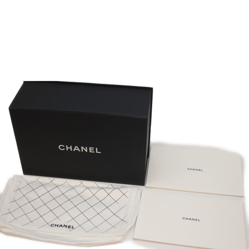 Chanel A01113 Beige Caviar Ghardware W Flap Matelasse 23