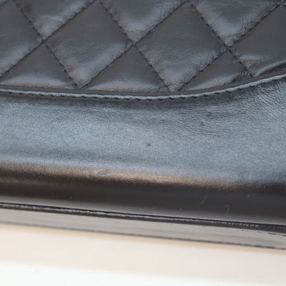 Chanel No 24 A94505 Black Gabrielle Aged Calf Chain Shoulder