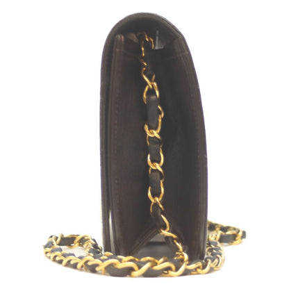 Chanel No 4 A03568 Black Lamb Single Full Flap Ghardware Push Lock Matrasse 23