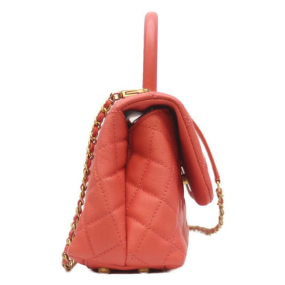 Chanel 27 No A92990 Pink Caviar Ghardware Coco Handle XS 24