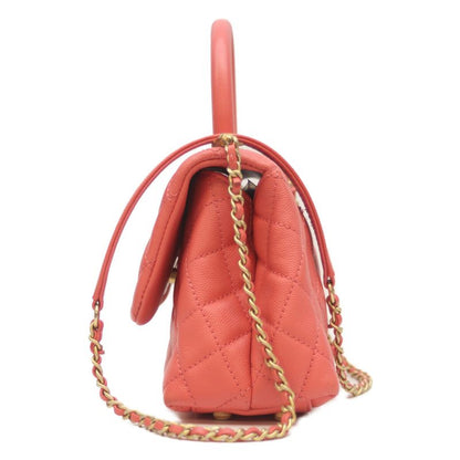 Chanel 27 No A92990 Pink Caviar Ghardware Coco Handle XS 24