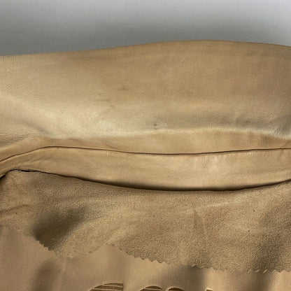 Loewe Logo Button Tailored Jacket Single Leather Jacket Outerwear Tailored