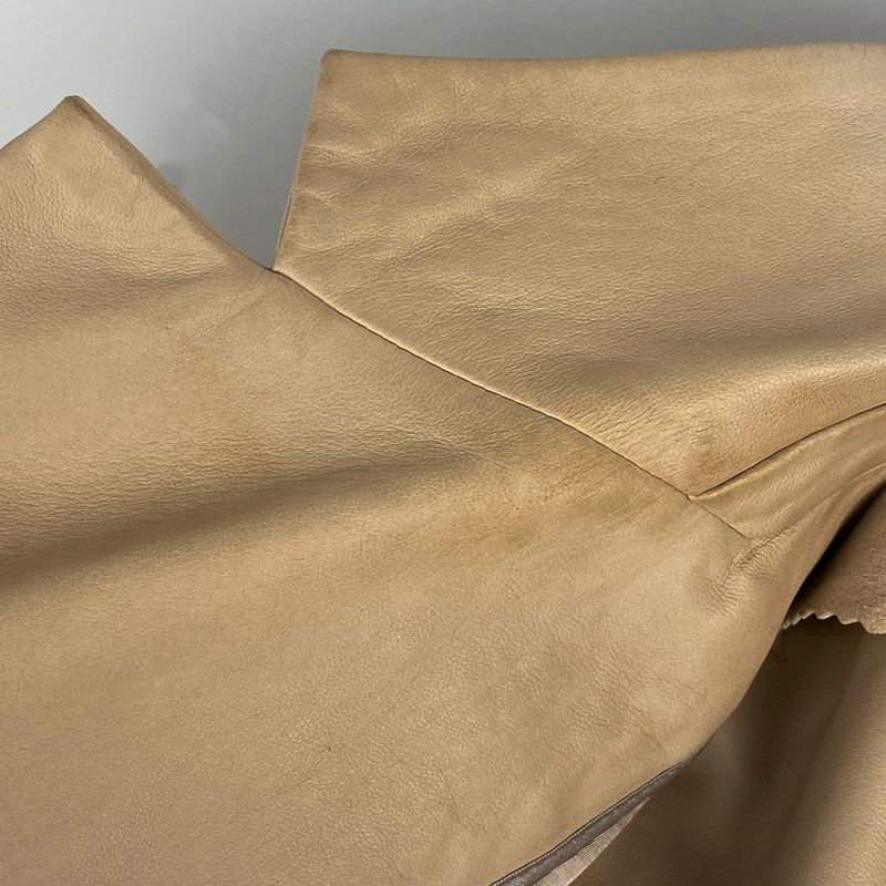 Loewe Logo Button Tailored Jacket Single Leather Jacket Outerwear Tailored