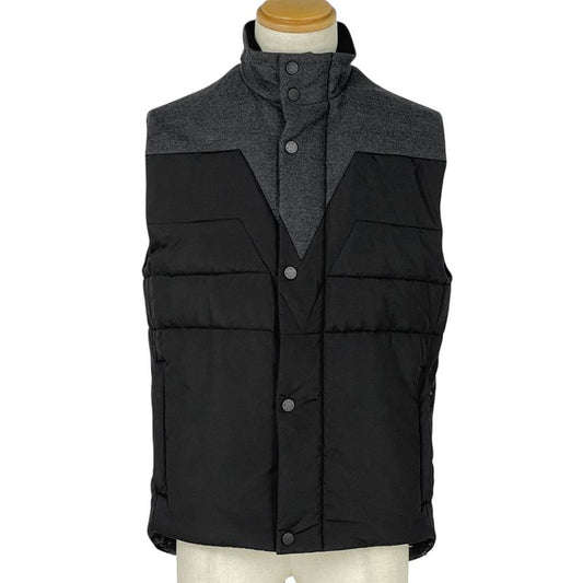 Louis Vuitton Logo Button Vest Cut Replacement Outerwear Other Jacket Black