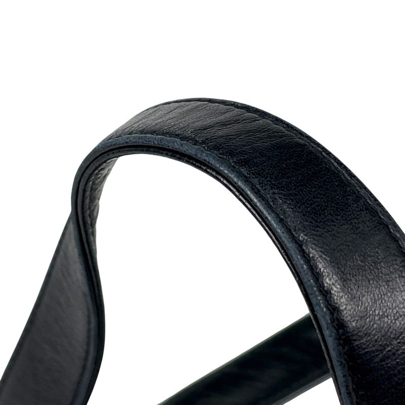 Chanel Coco Mark Handbag Matelasse Handbag Leather Black Women