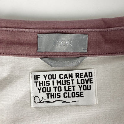 Christian Dior Cactus Jack Shirt Jacket Blouson Logo Travis Scott Oversize D