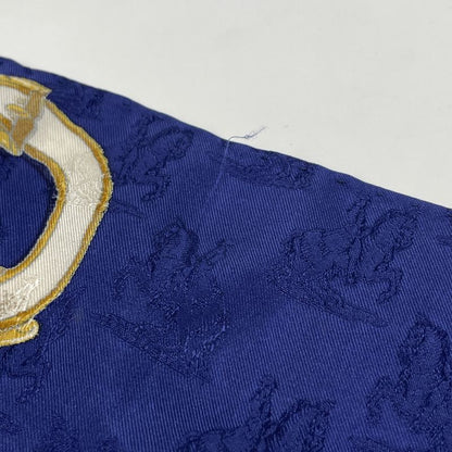 Hermes Carré 90 L'instrvction Dv Roy Imperial Scarf Silk Navy Multicolor Women