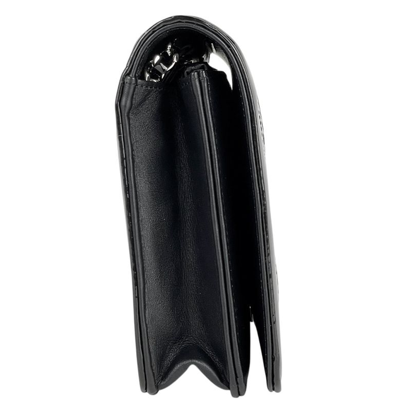 Chanel Coco Mark Chain Shoulder Bag Chain Wallet Purse Studded Enamel Shoulder