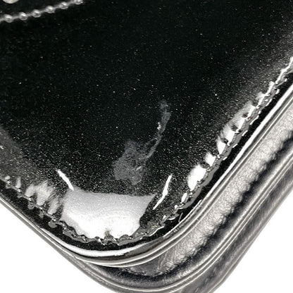 Chanel Coco Mark Chain Shoulder Bag Chain Wallet Purse Studded Enamel Shoulder