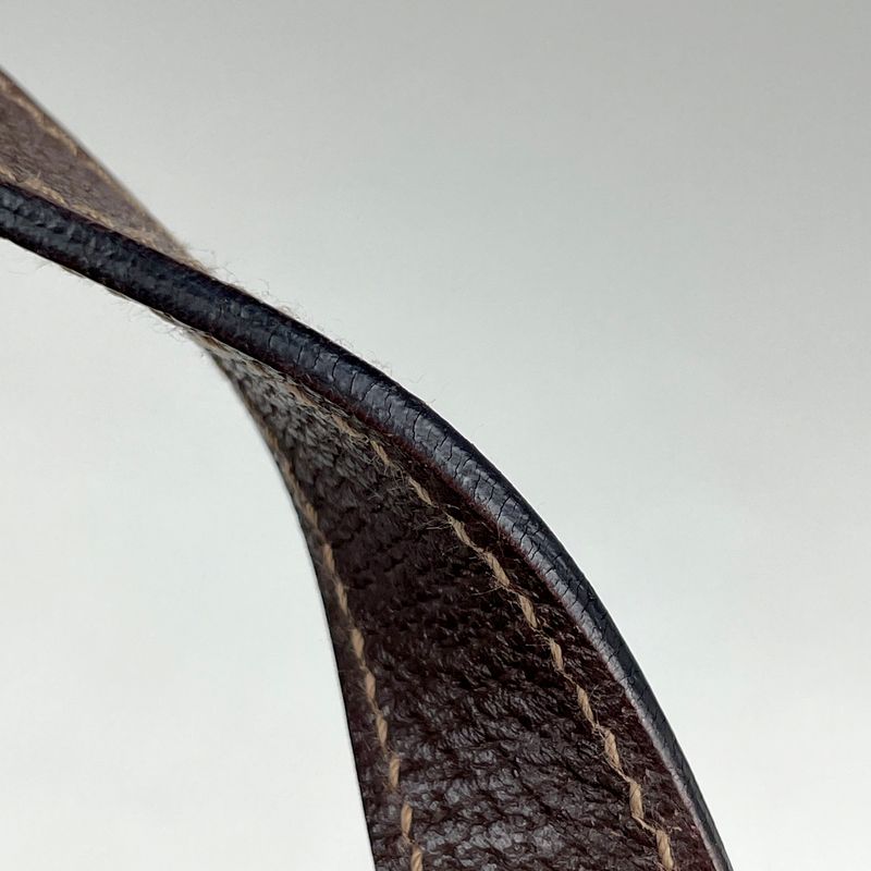 Gucci GG Pattern Tote Abby Handbag Tote Bag GG Canvas Brown 130739 Women