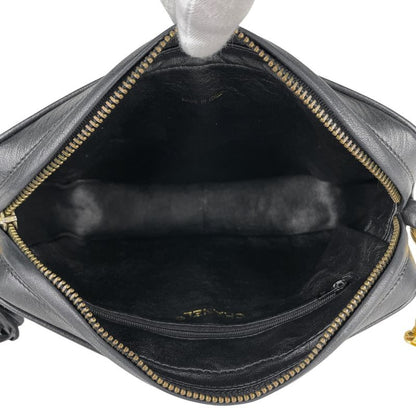 Chanel Coco Mark Fringe Chain Shoulder Bag Matelasse Tassel Shoulder Bag