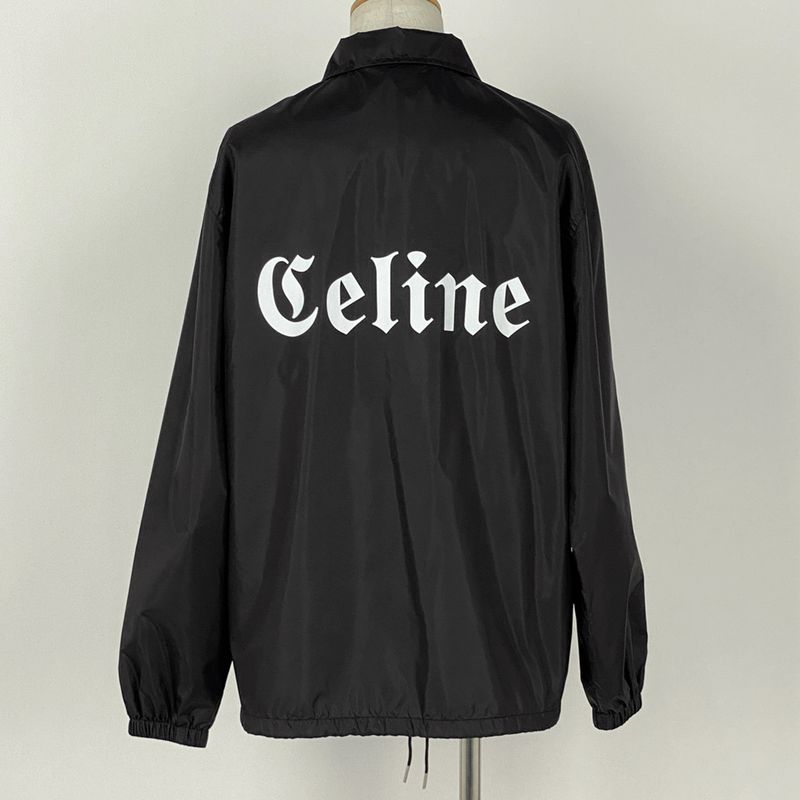Celine Initials Jacket Coach Jacket Cosmic Cruiser Outerwear Nylon Jacket Nylon