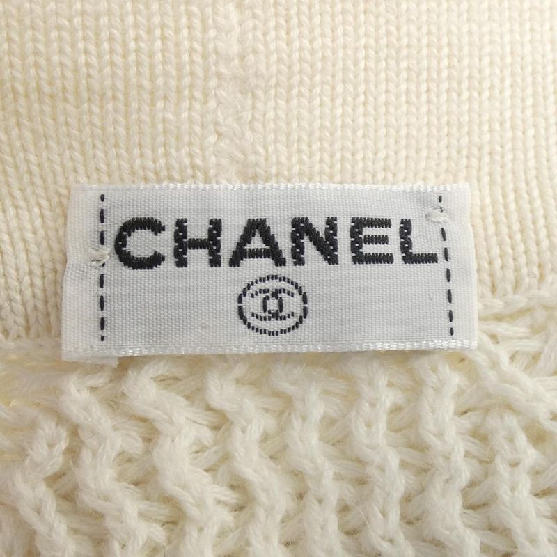 Chanel Scottish Clover Button Cardigan
