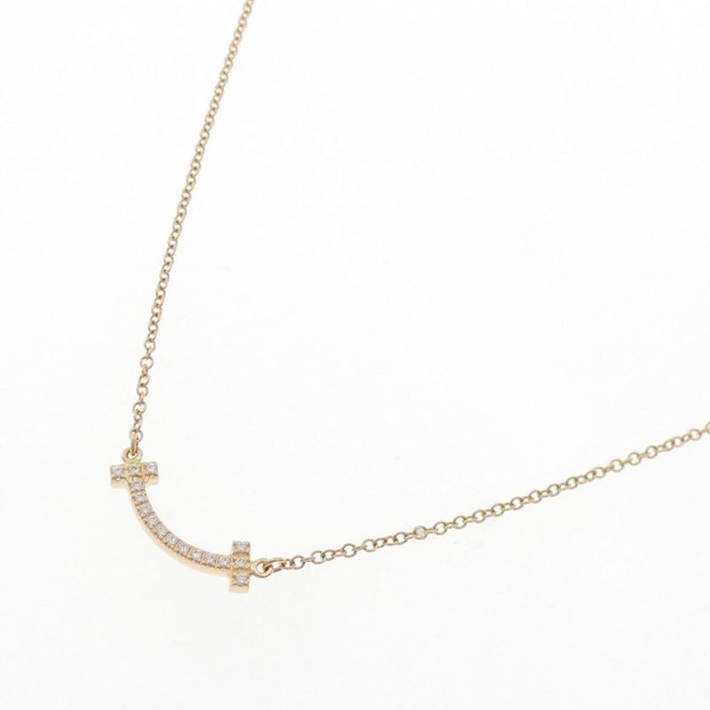 Tiffany & Co T-Smile Mini Necklace