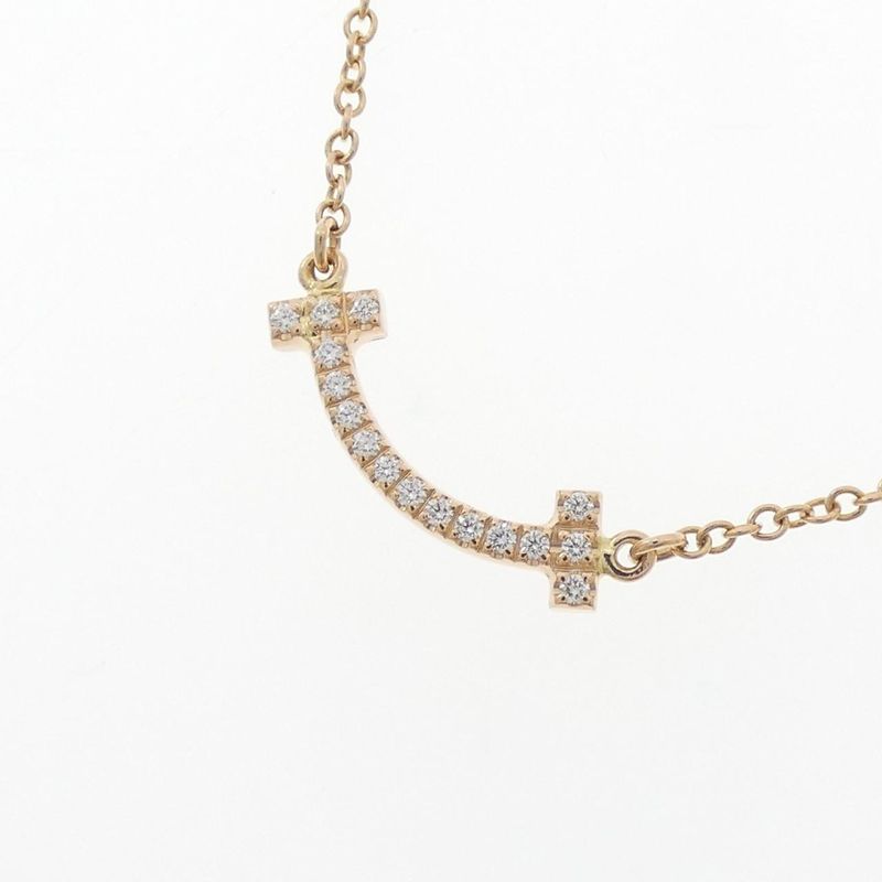 Tiffany & Co T-Smile Mini Necklace