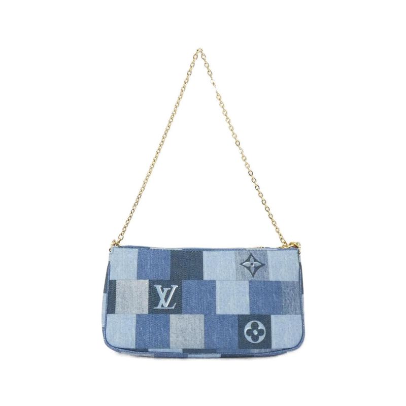 Louis Vuitton Denim Monogram Muerte Pochette Accessoire M44990 Shoulder Bag
