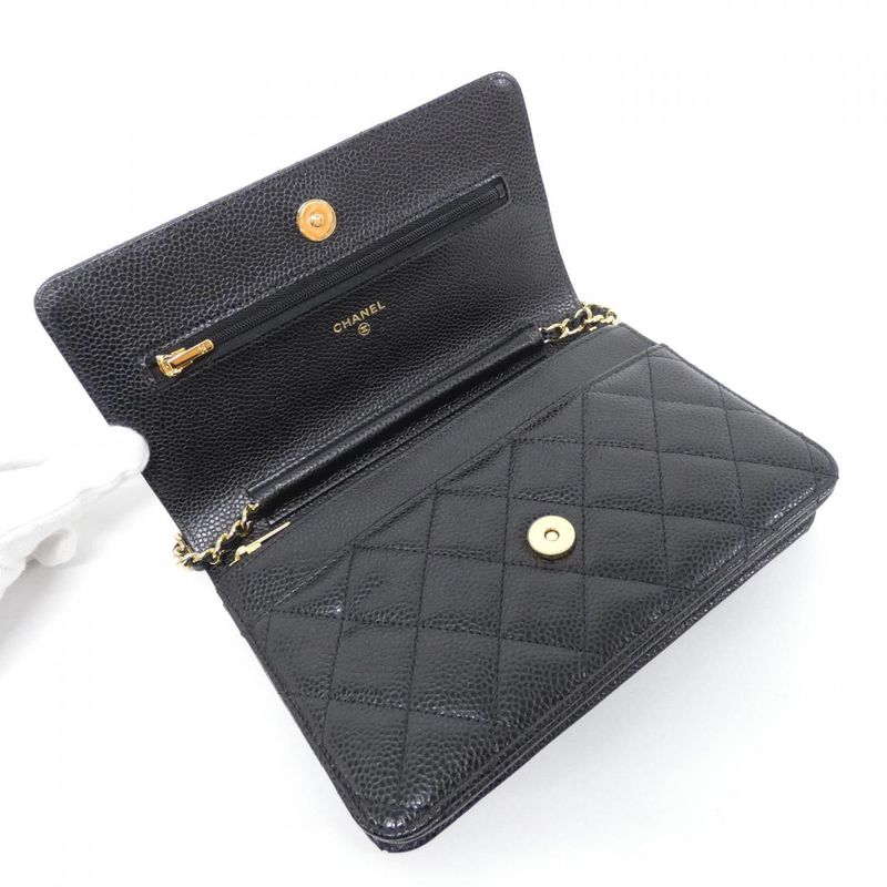 Chanel Timeless Classic Line Ap0250 Chain Wallet