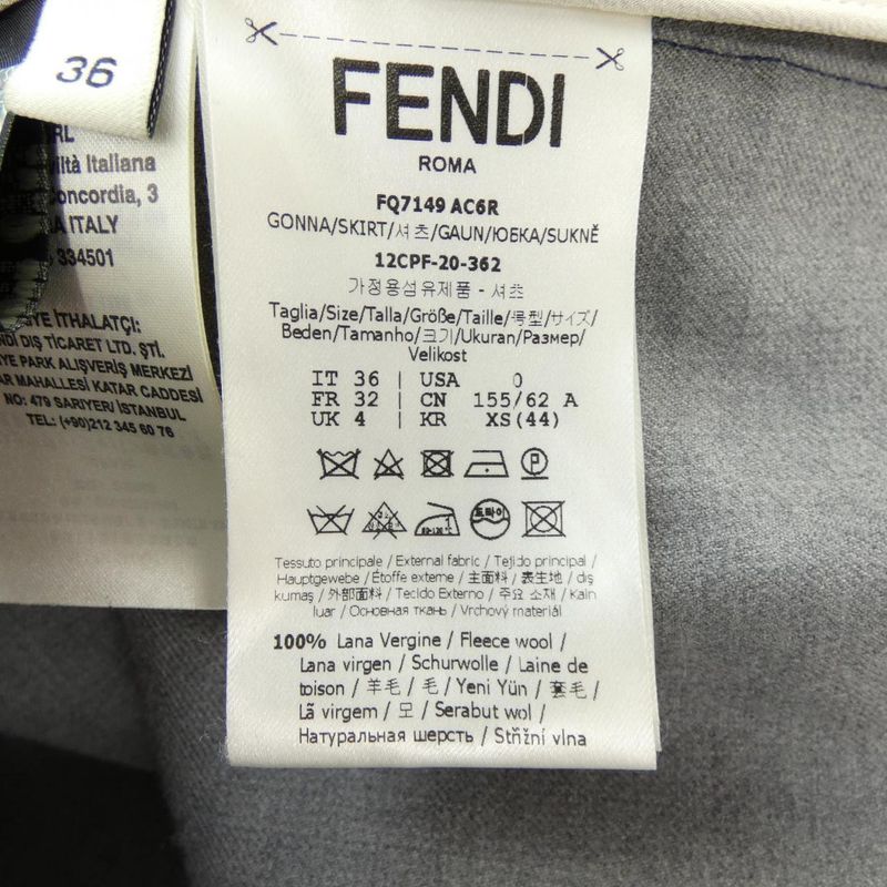 Fendi Fq7149ac6r Skirt