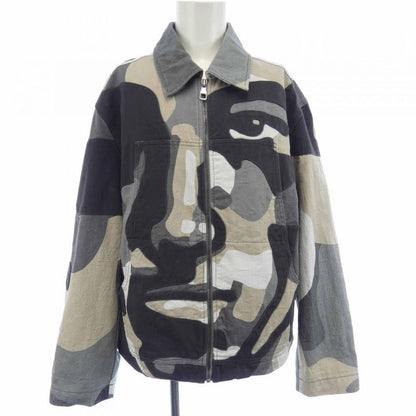 Louis Vuitton Made to Order Patchwork Portrait Denim Jacket Hpa87wckl Blouson