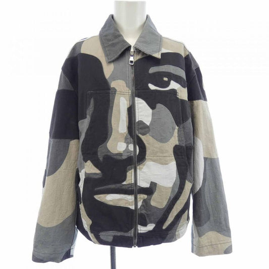 Louis Vuitton Made to Order Patchwork Portrait Denim Jacket Hpa87wckl Blouson