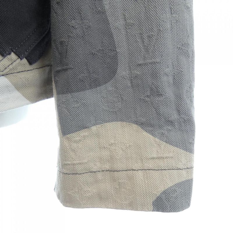 Louis Vuitton Made to Order Patchwork Portrait Denim Jacket Hpa87wckl Blouson