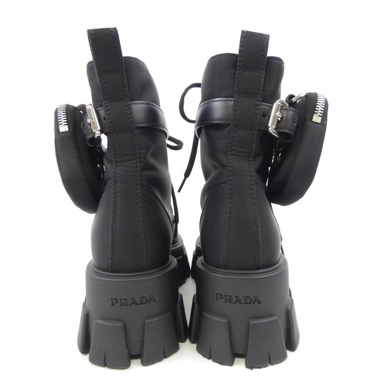 Prada Monolith Triangle Logo 1t549m Boots