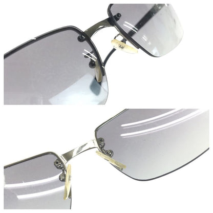 Prada Black Silver Hardware Plastic Metal Spr61n-a 6016 5av-3m1 135 2n