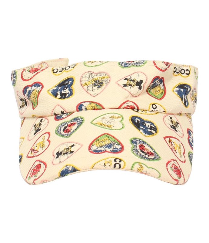 Chanel Sun Visor Valentine Women Size One Size Chanel