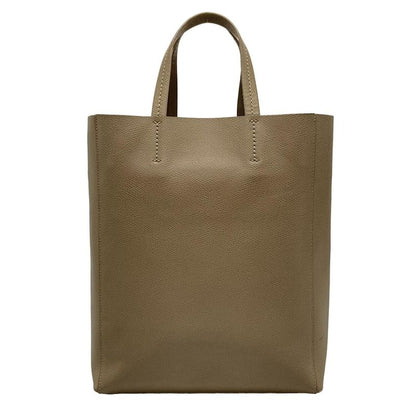 Celine Tote Bag Bertical Cabas Small Beige Leather